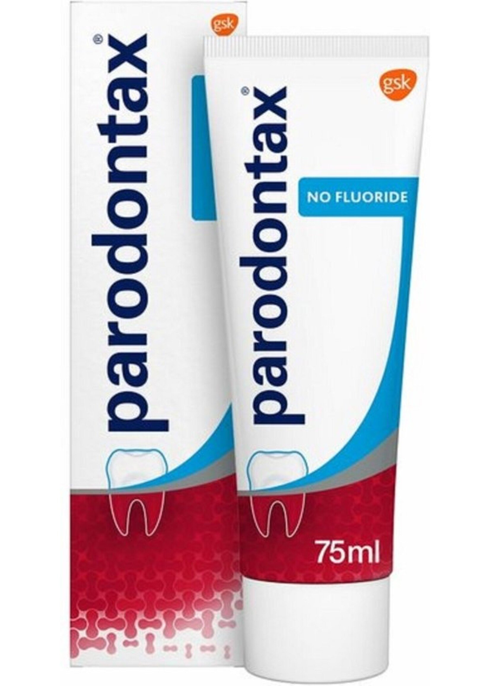 Parodontax Fluoridevrij 4x 75ml - Tandpasta