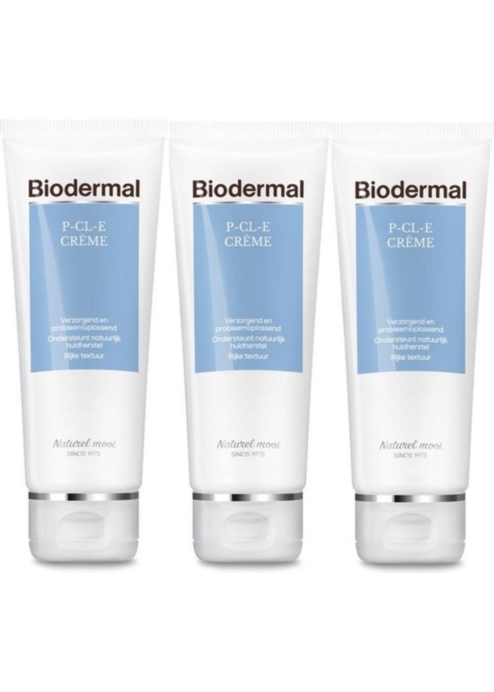 Biodermal P-CL-E Crème Tube - Dagcrème - 3 x 100 ml