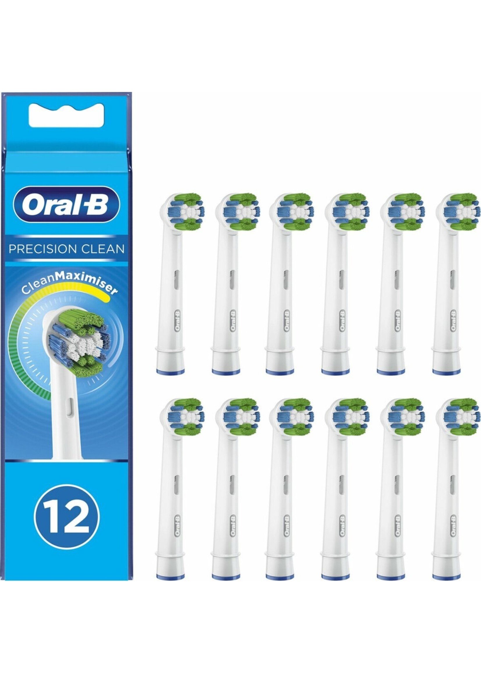 Oral-B Precision Clean - Opzetborstels - 12 stuks