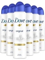 Dove Original Anti-transpirant Spray Vrouw - 6 x 150 ml - Voordeelverpakking