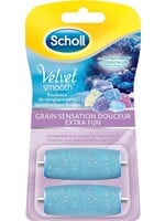 Scholl Velvet Smooth - Navulling Eeltverwijderaar - Extra Fijn - Voetvijl - 2 Stuks