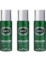 3x Brut deospray original 200 ml