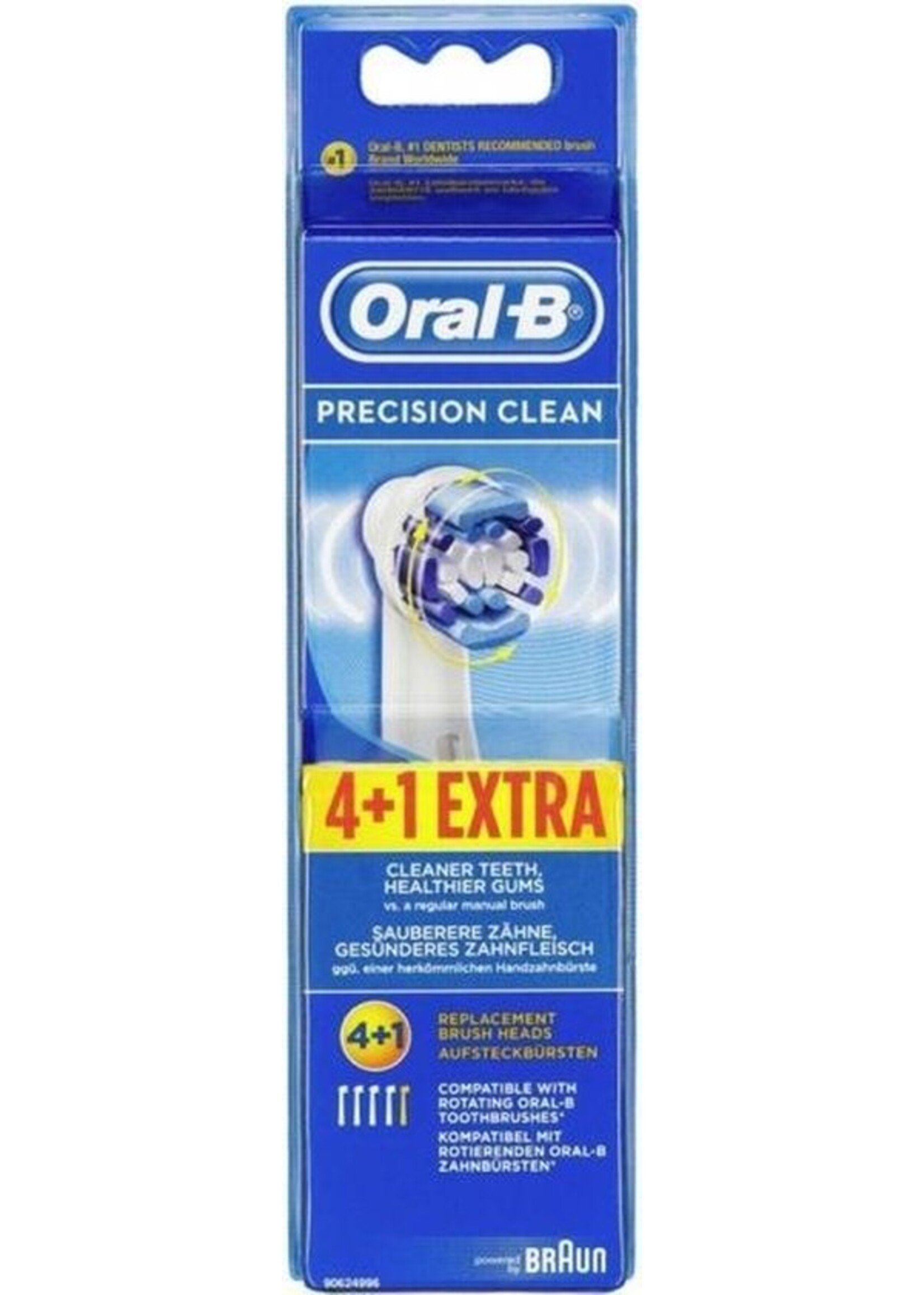 Oral-B Opzetborstel Precision Clean - 4 + 1 Extra