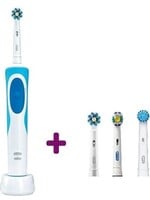 Oral-B   Vitality  + 3extra  verschillende Opzetborstels