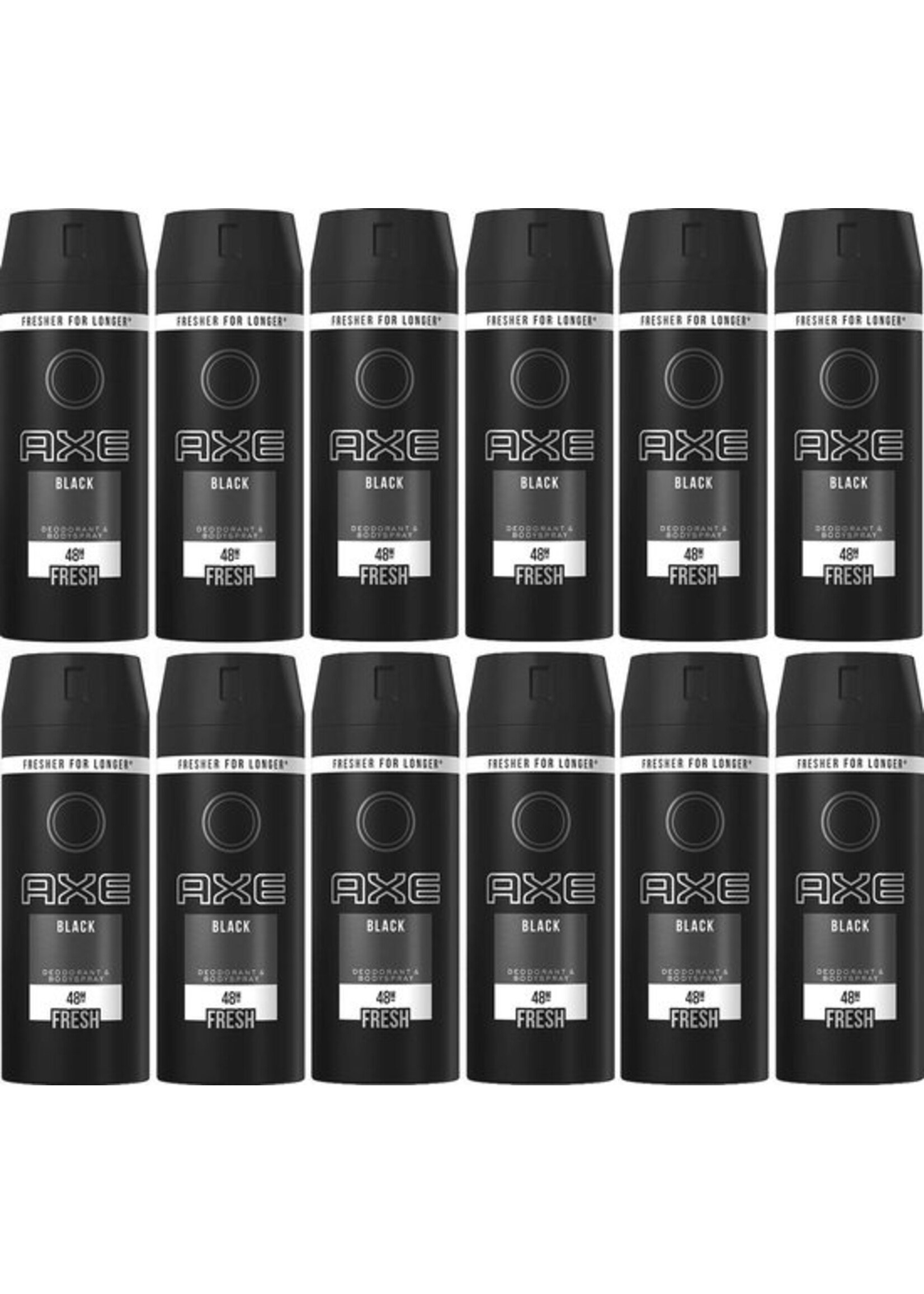 Axe Deodorant / Bodyspray Black Night - JUMBOPAK - 12 x 150 ml