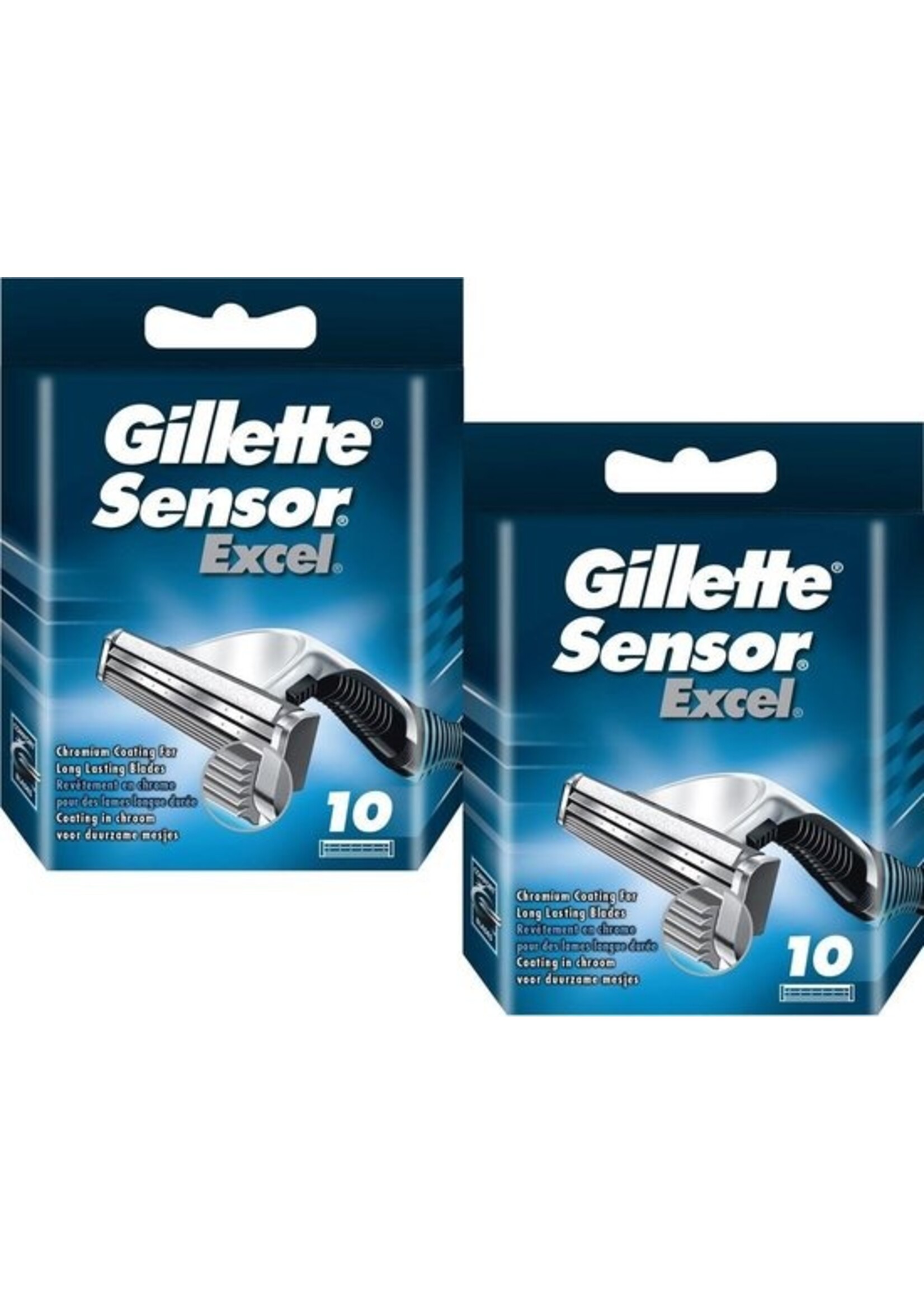 Gillette Sensor Excel Scheermesjes - 20 Stuks