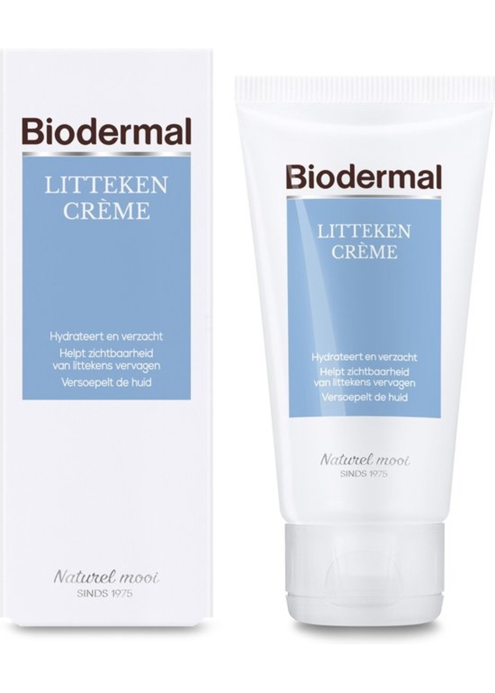 Biodermal Littekencrème - Vermindert zichtbaarheid van littekens - Litteken crème tube 75ml