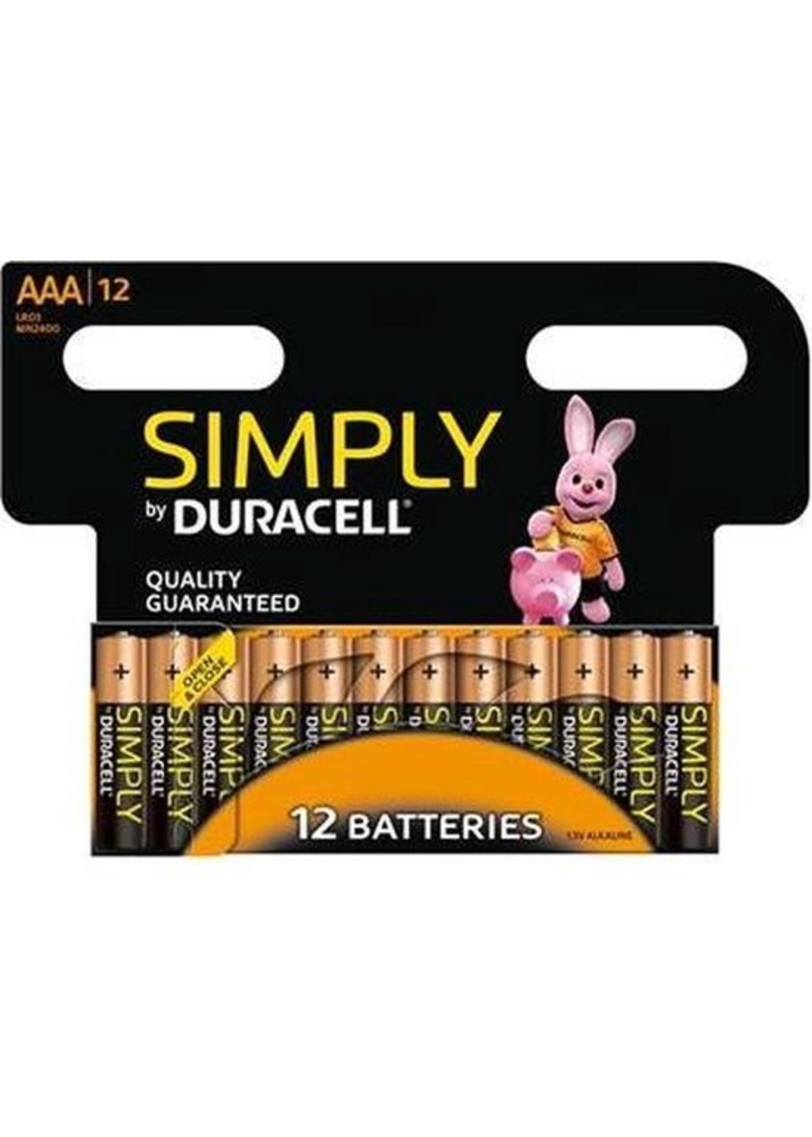 Duracell simply AAA batterijen - 24 stuks