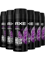 Axe Excite Bodyspray Deodorant - 6 x 150 ml - Voordeelverpakking