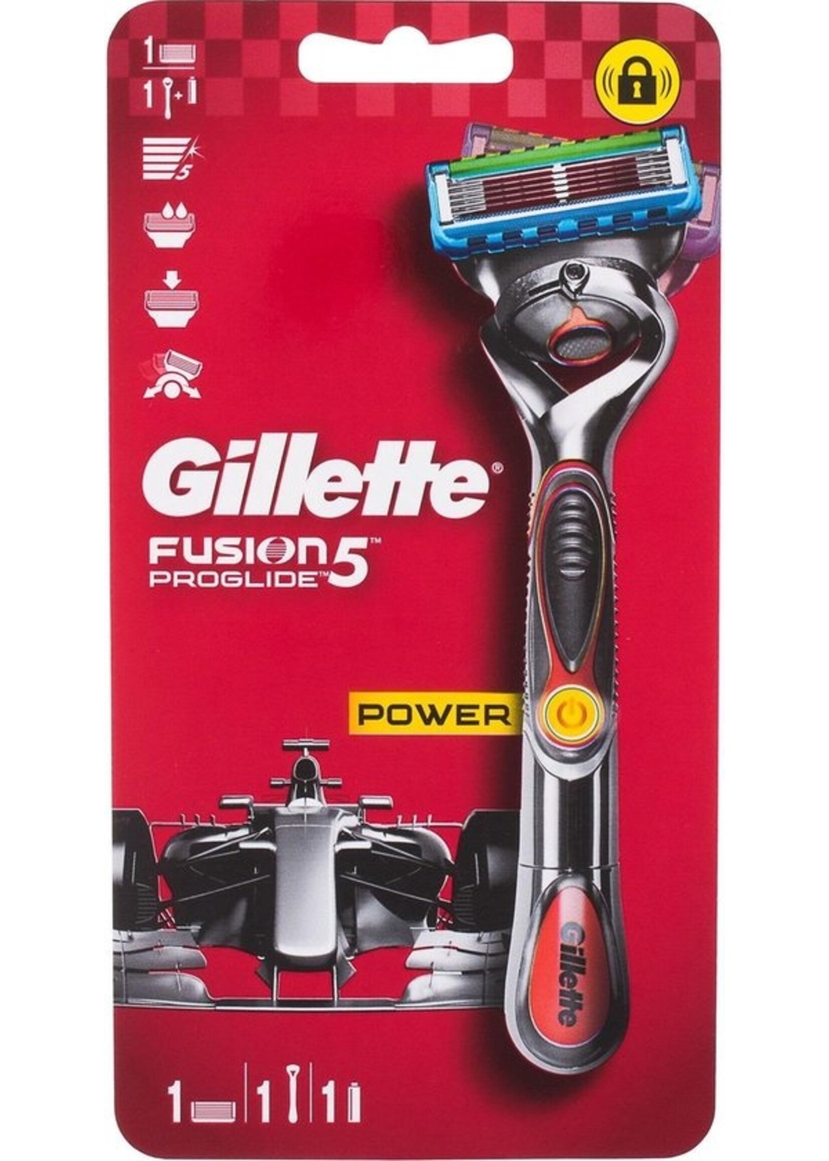 Gillette Fusion5 Proglide Power Flexball Scheerhouder - Met Batterij + 1 Mesje