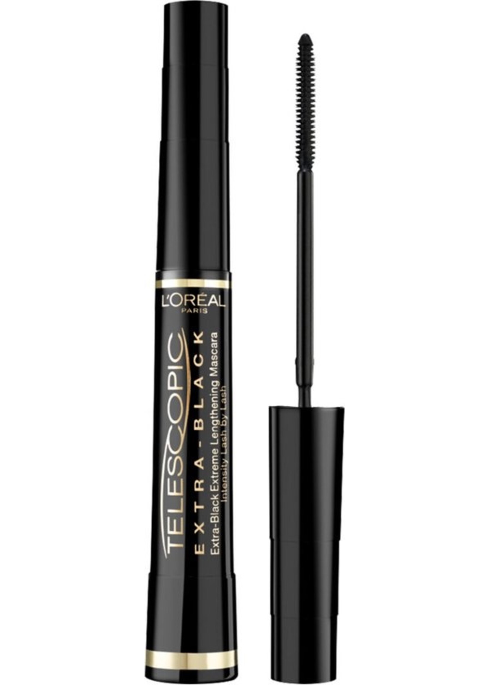 L'Oréal Paris Telescopic Mascara - Zwart 3 stuk