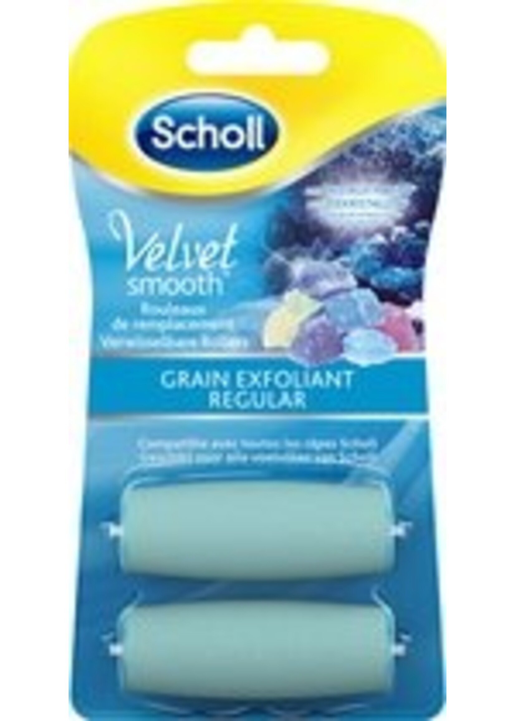 Scholl Velvet Smooth - Navulling Eeltverwijderaar - Regular - Voetvijl - 2 Stuks