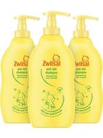 Zwitsal Baby Anti-Klit Shampoo - 3 x 400 ml - Voordeelverpakking