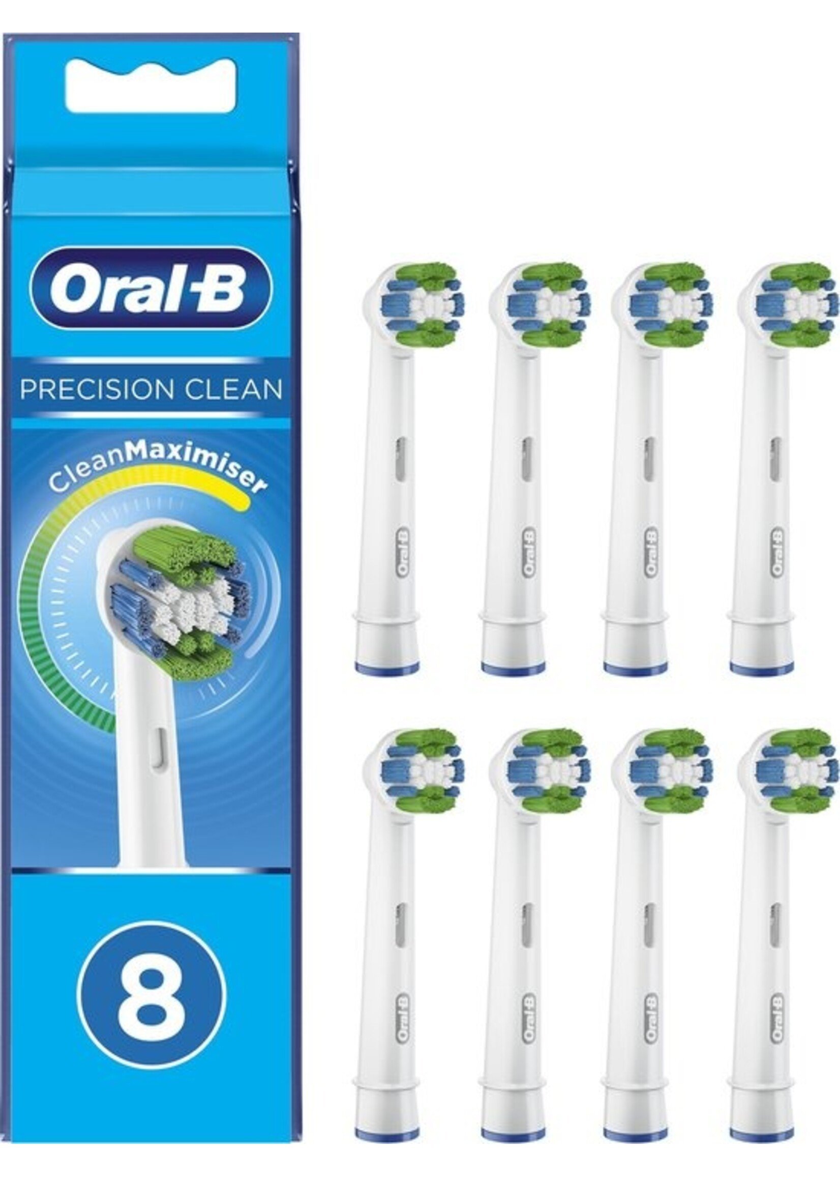 Oral-B Opzetborstel Precision Clean - 8 stuks