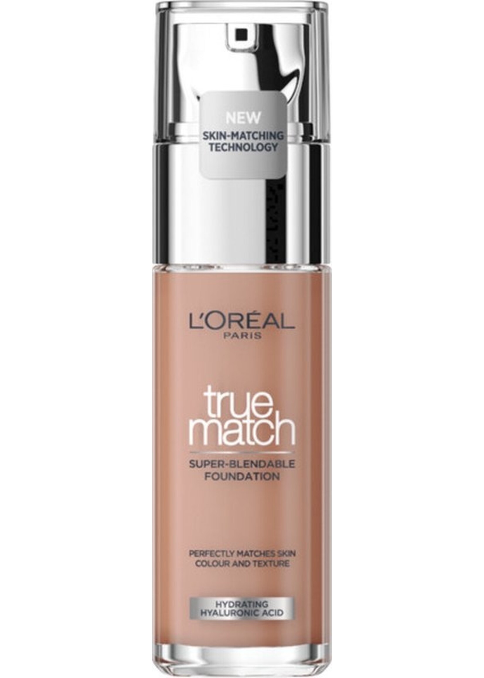 L’Oréal Paris - True Match Foundation - 7.R/C - Natuurlijk Dekkende Foundation met Hyaluronzuur en SPF 16 - 30 ml