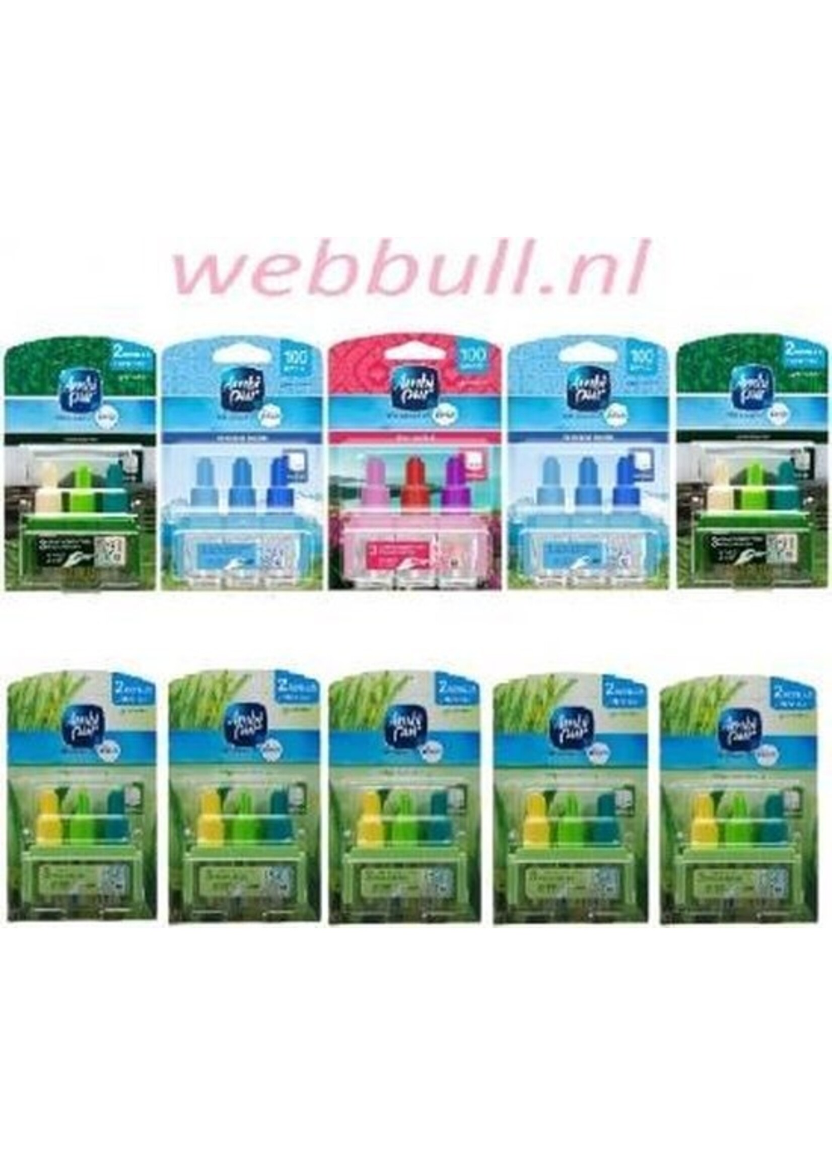 Ambi Pur 3Volution X 10 - Navulling - 20 ml - Elektrische Luchtverfrisser