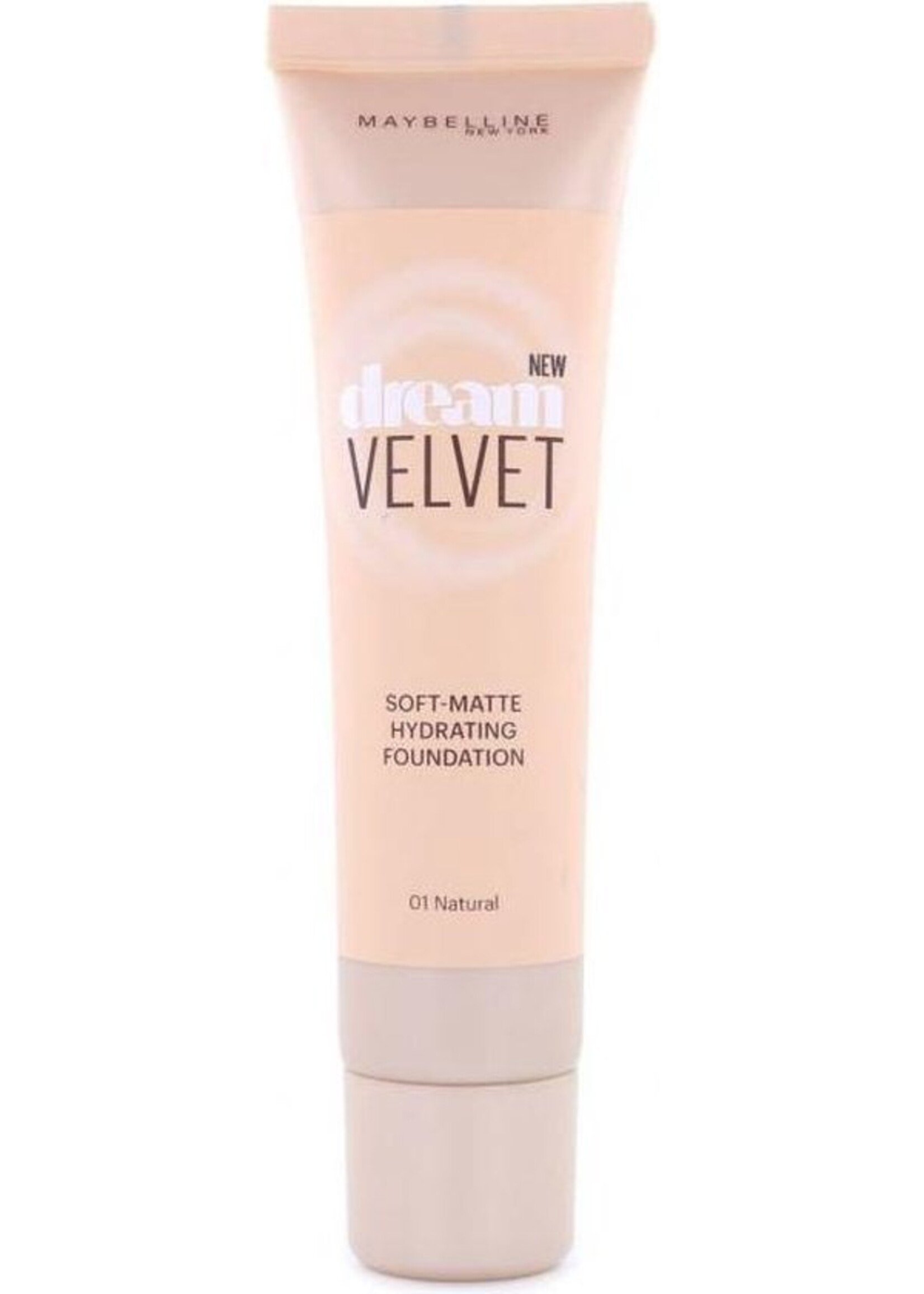 Maybelline Dream Velvet Foundation - 01 Natural