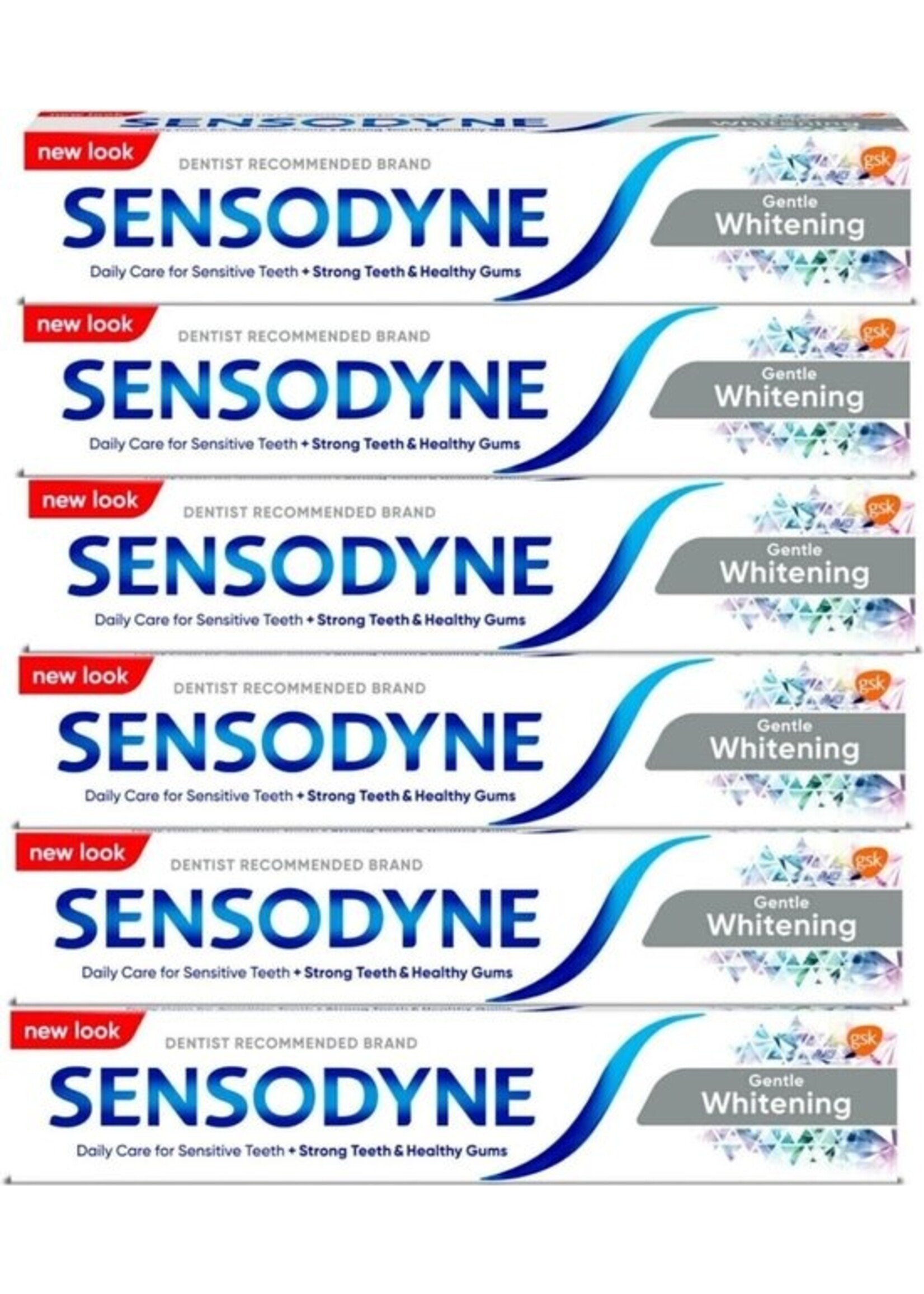 Sensodyne Tandpasta - Gentle Whitening - 6 x 75 ml