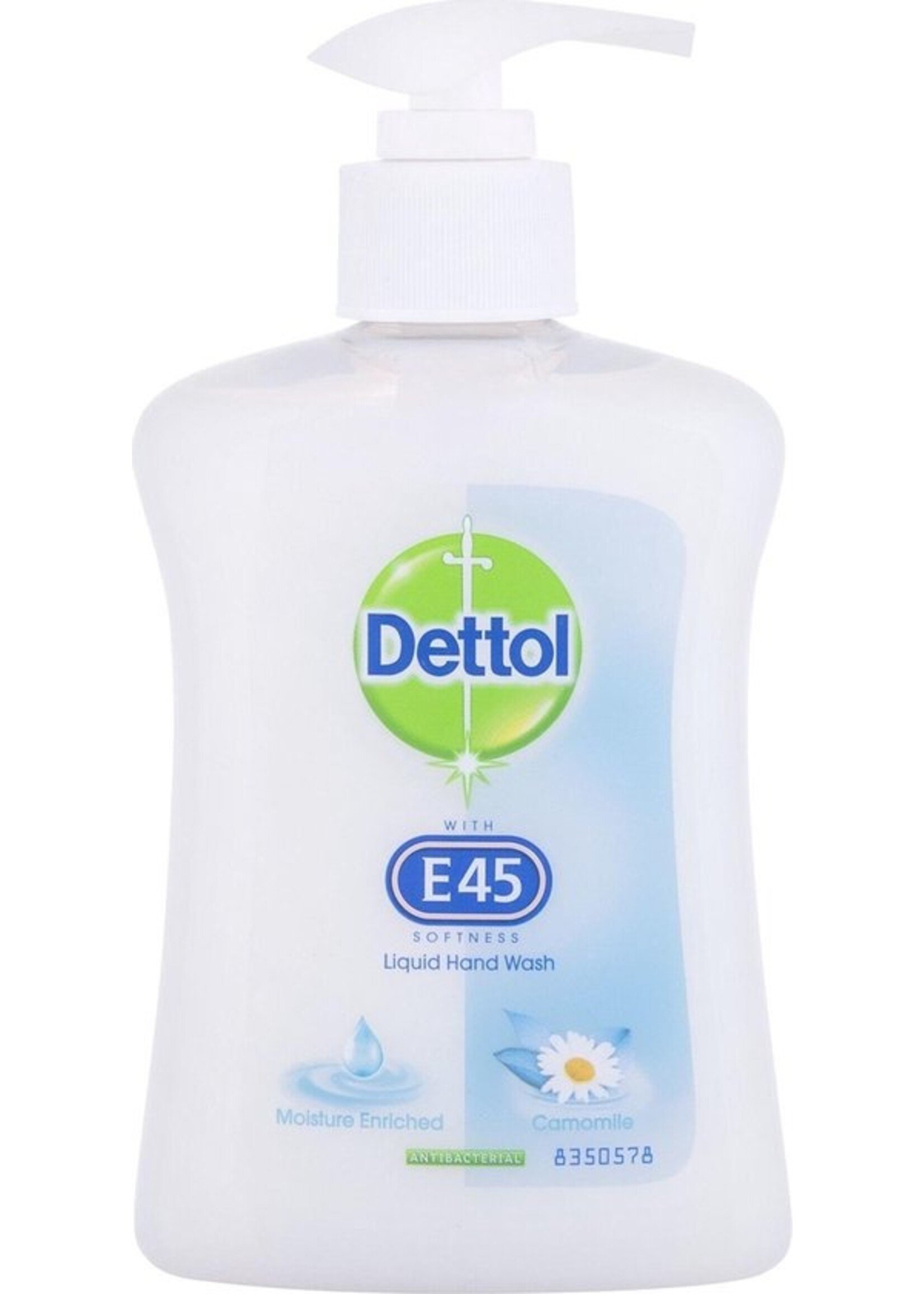 Dettol Handwas Met E45 Zachtheid - Kamille 5 x 250ml