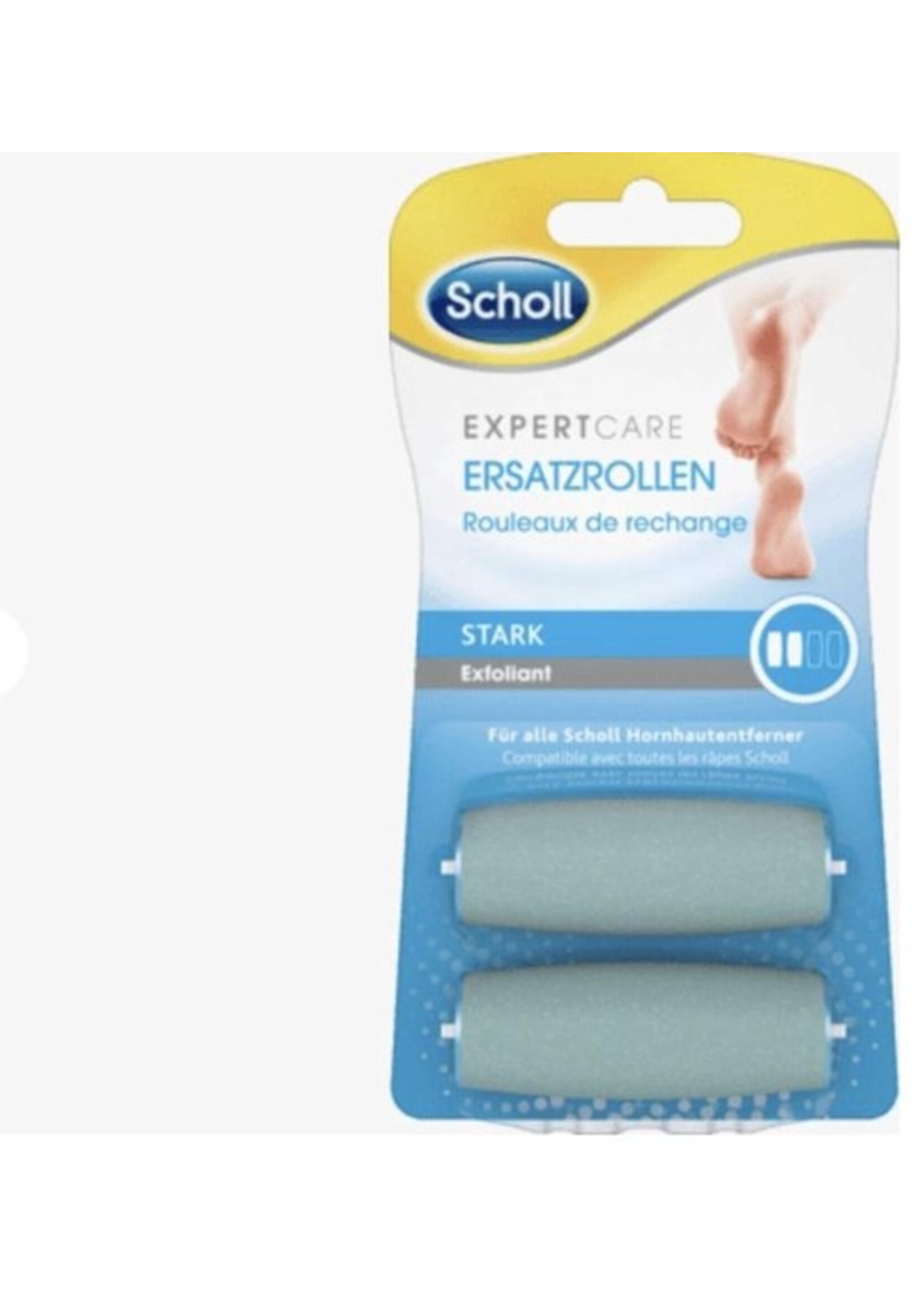 Scholl Velvet Smooth Marine Minerals Voetvijl Navulling Sterk - 2 Stuks