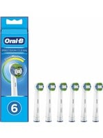 Oralb Braun Oral-B Precision Clean Opzetborstel Met CleanMaximiser-technologie, Verpakking Van 6 Stuks