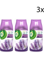 Air Wick Freshmatic Automatische Spray Luchtverfrisser - Paarse Lavendel Navulling - 3 Stuks - Voordeelverpakking