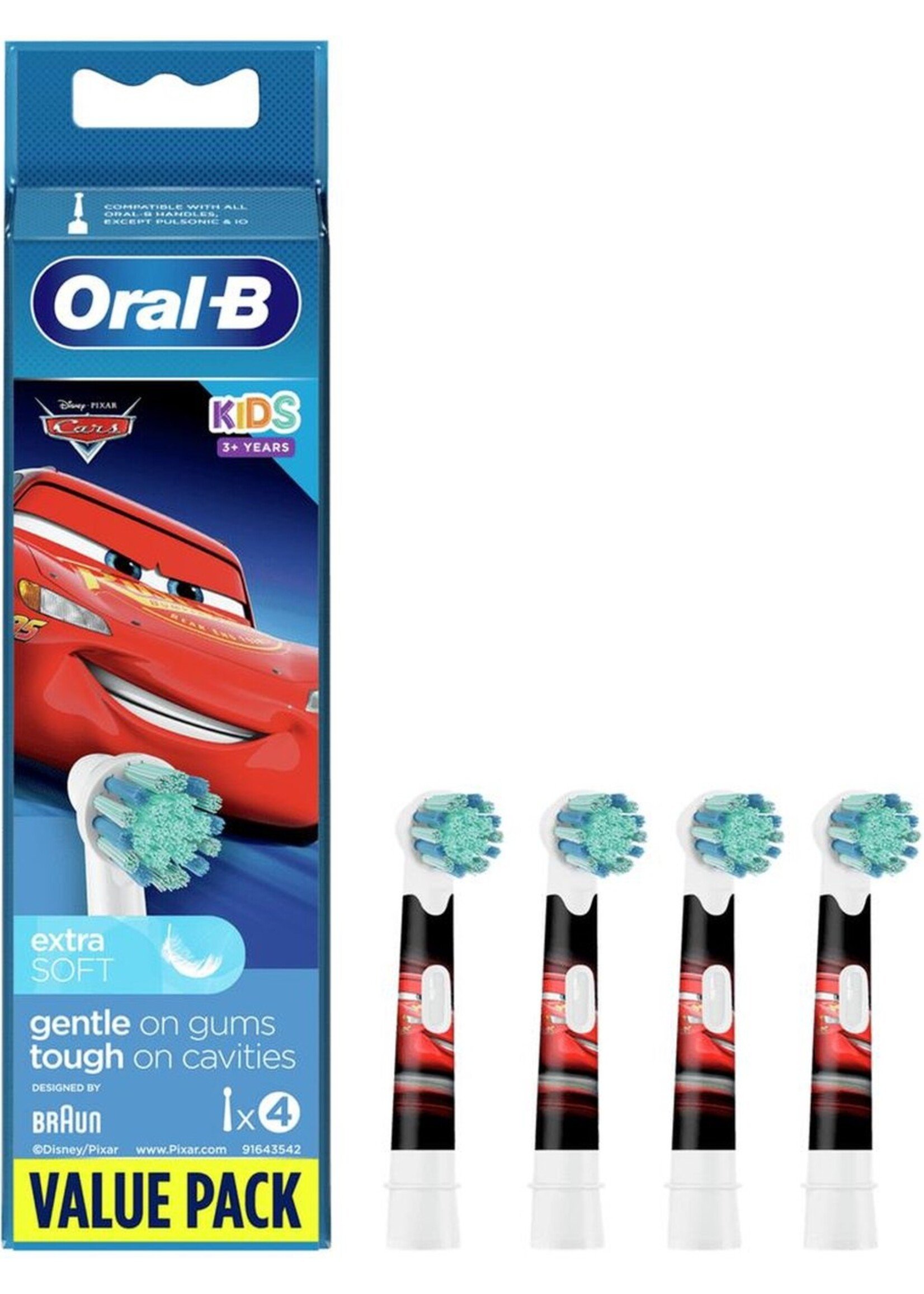 Oralb Braun Oral-B EB10 Oral-B Kids Disney Opzetborstels 4 Stuks