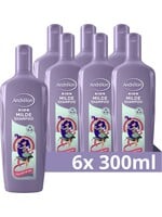 Andrélon Kids Prinses Milde Shampoo - 6 x 300 ml - Voordeelverpakking