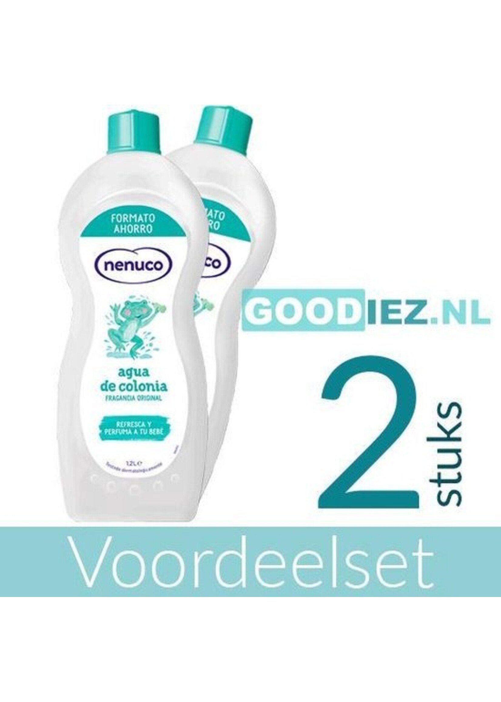 Nenuco Agua de Cologne 2 x 600 ml Voordeelverpakking