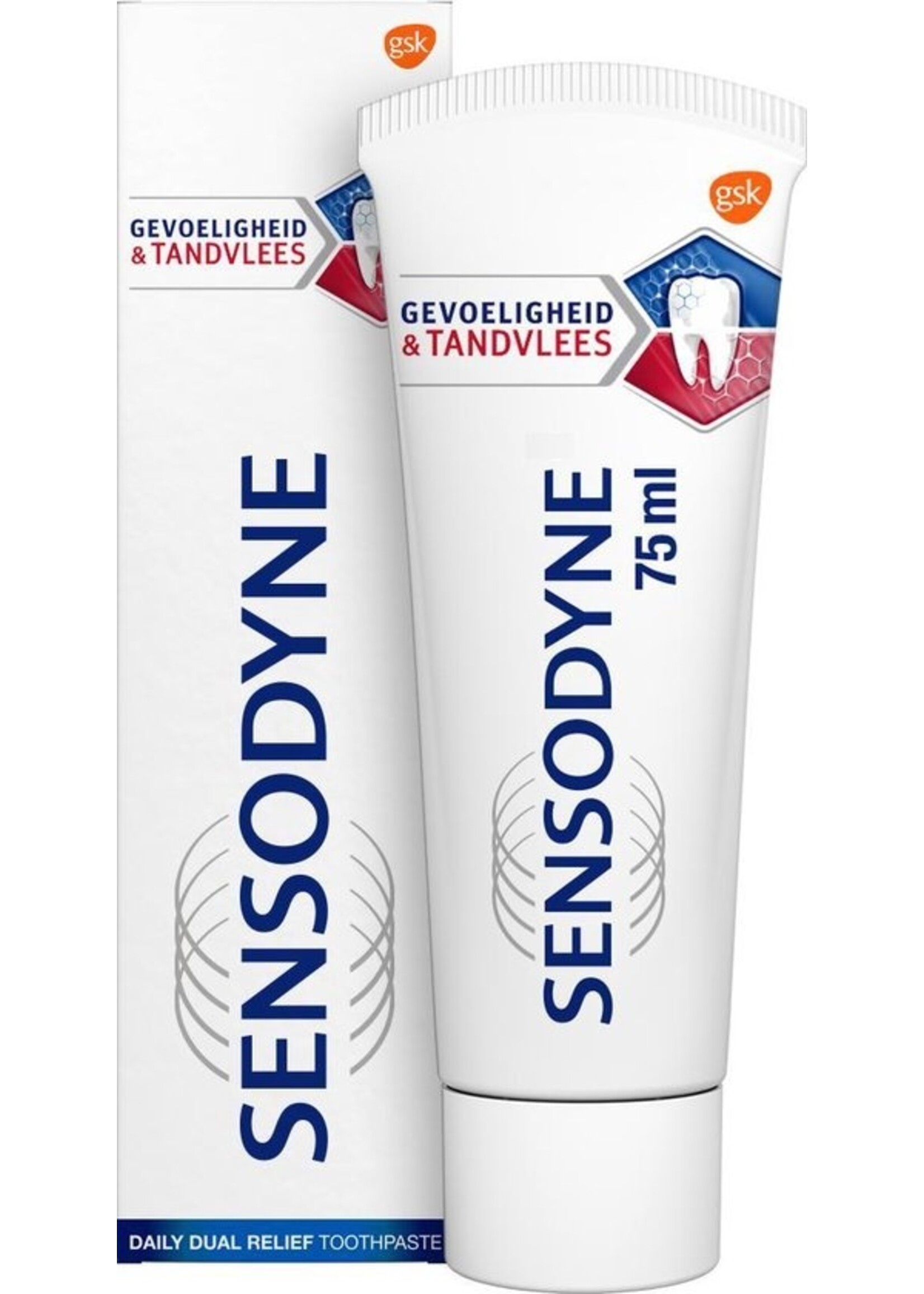 Sensodyne Sensodyne Gevoeligheid & Tandvlees - 2 X 75 ML- Tandpasta