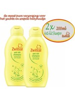 Zwitsal Anti klit shampoo- 200ml -2 stuks