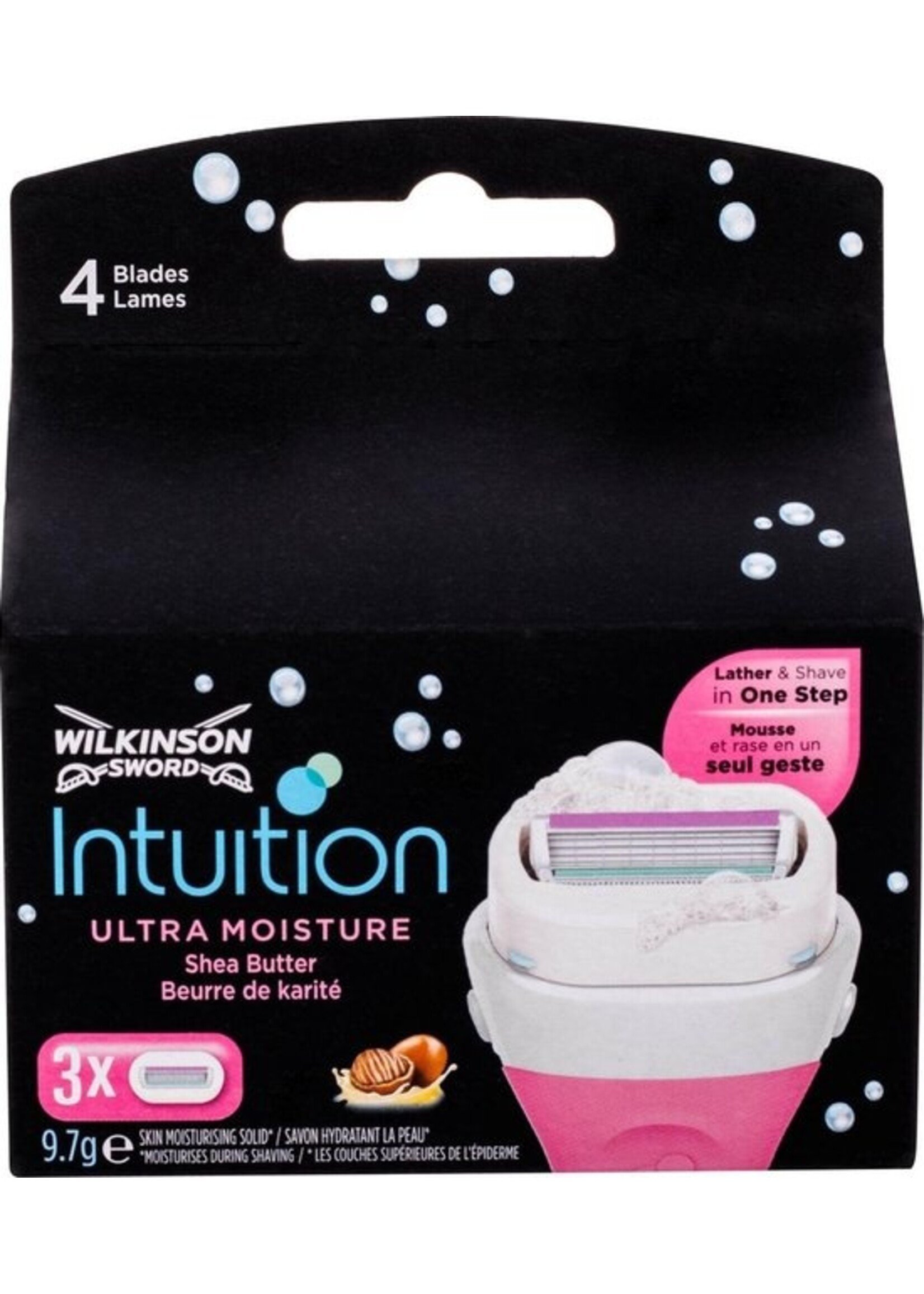 Wilkinson Sword Intuition Ultra Moisture  Scheermesjes 3 stuks