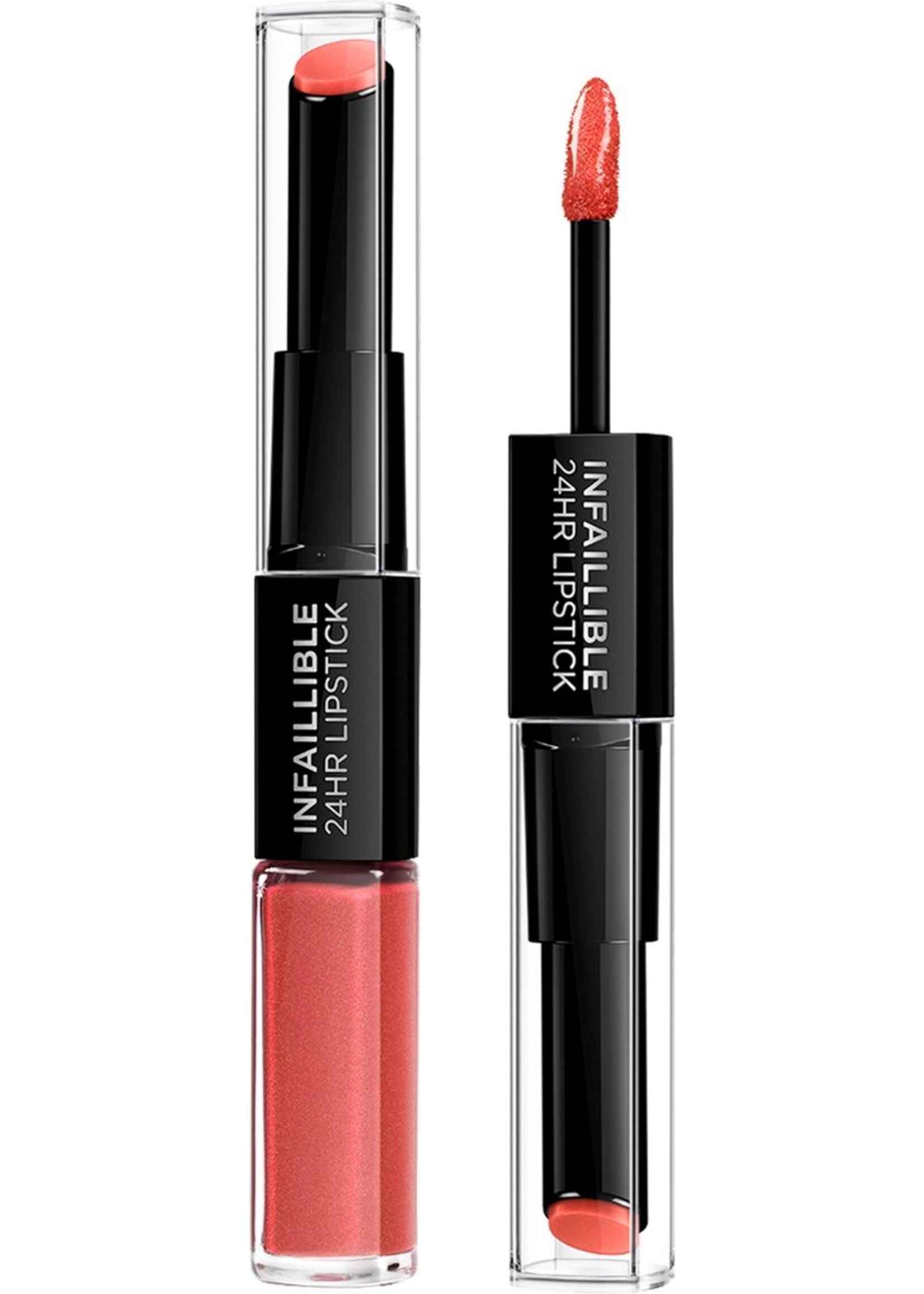 L'Oréal  L'Oréal Infallible 24H 2 Step Lipstick - 404 Corail Constant
