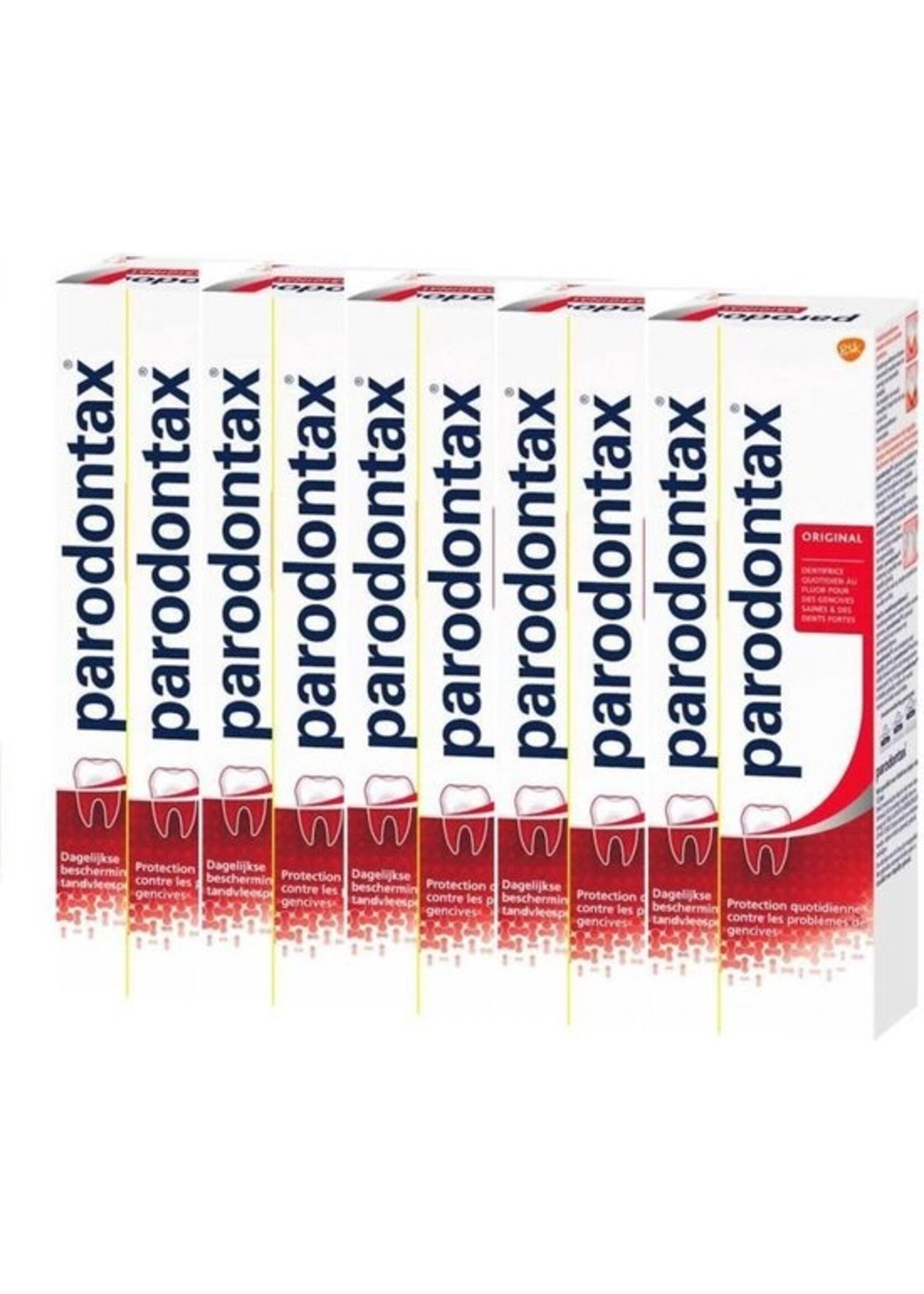 Parodontax Original Fluoride - 12 tubes