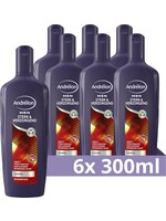 Andrélon Men Sterk & Verzorgend Shampoo - 6 x 300 ml - Voordeelverpakking