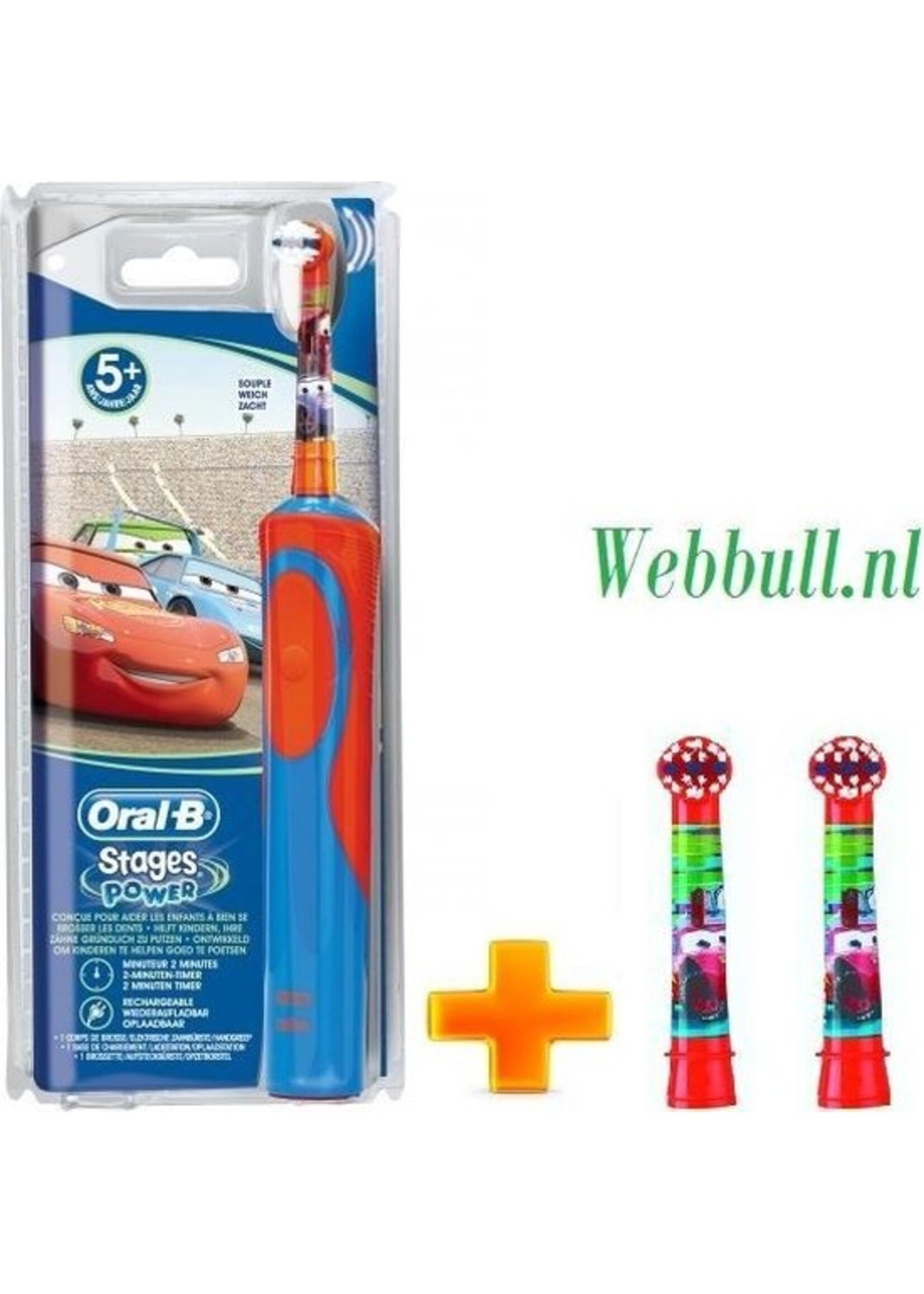 Oralb Braun Oral-B Vitality Kids Cars & Planes + 2 Extra Cars