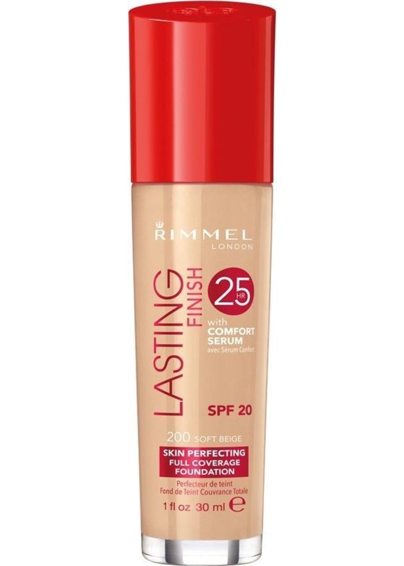 Rimmel London Lasting Finish Foundation - 200 Soft Beige