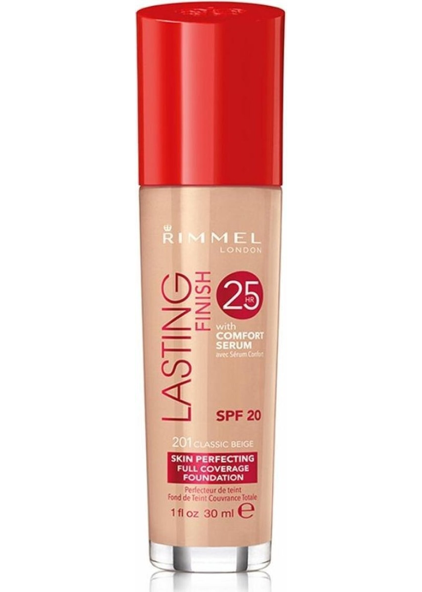 Rimmel London Lasting Finish Foundation - 201 Classic Beige