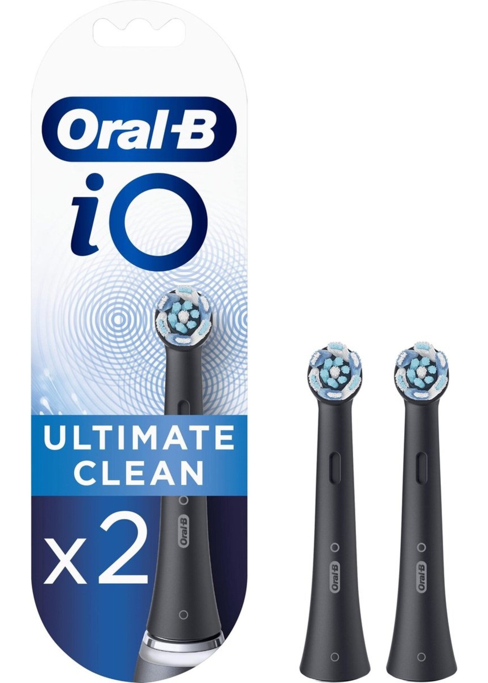 Oral-B iO Ultimate Clean - Opzetborstels - 2 Stuks