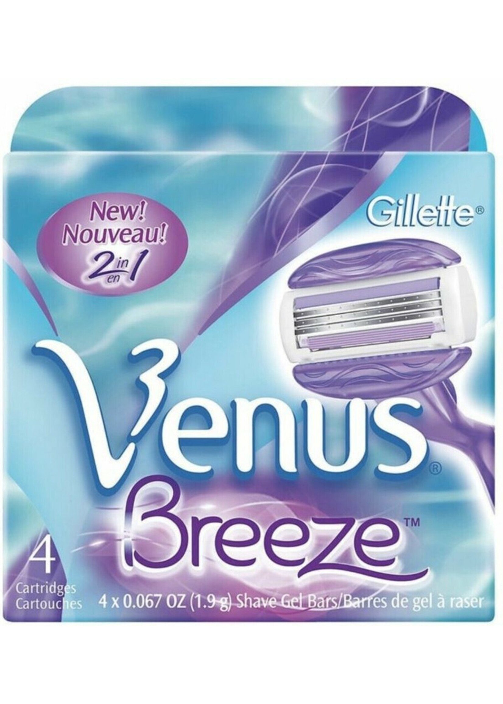 GILLETTE Gillette Venus Breeze - 4 Scheermesjes