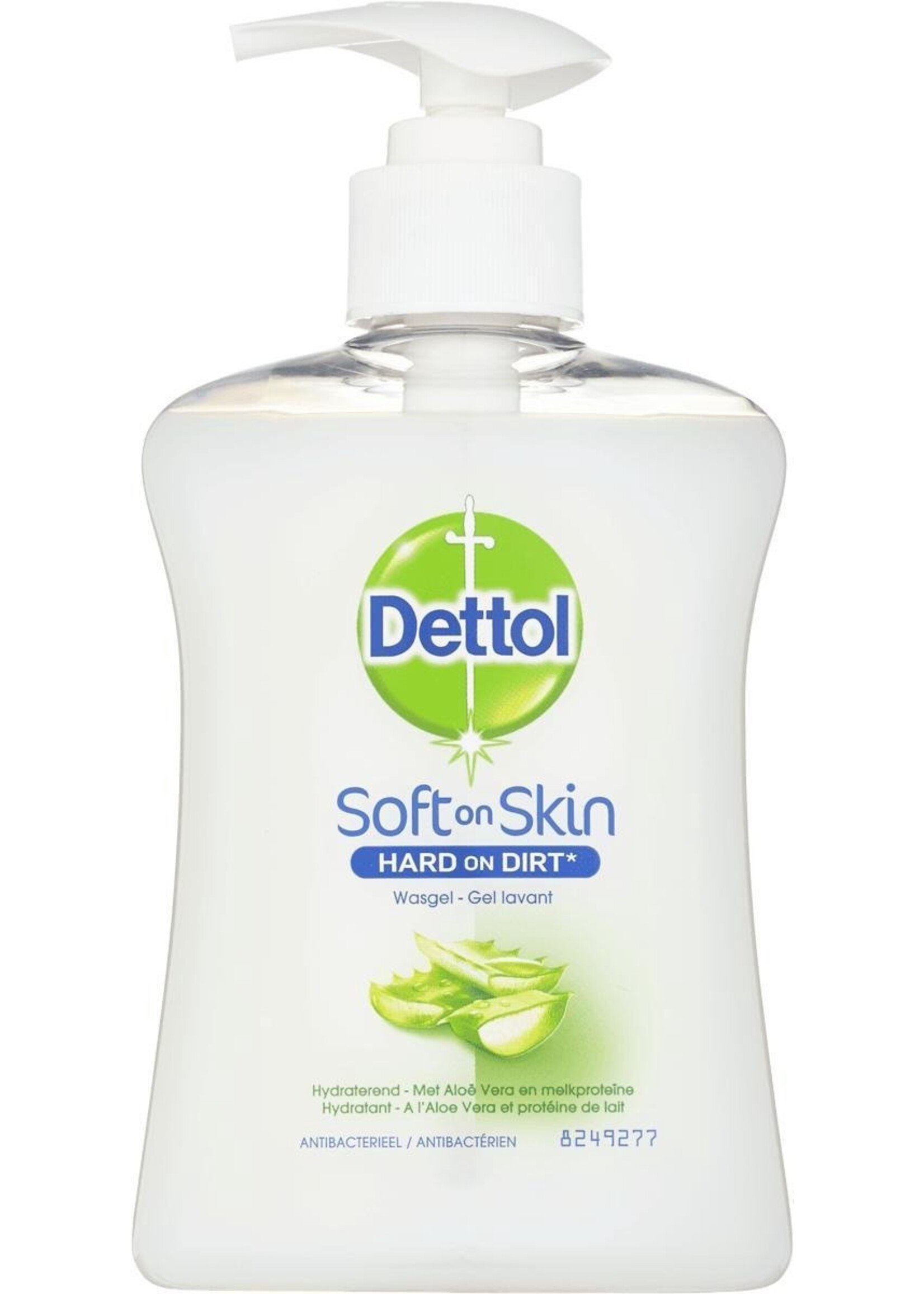 Dettol® - Soft on Skin - Aloë Vera - Antibacterieel - Hydraterende vloeibare handzeep - wasgel - dermatologisch getest - optimale verzorging