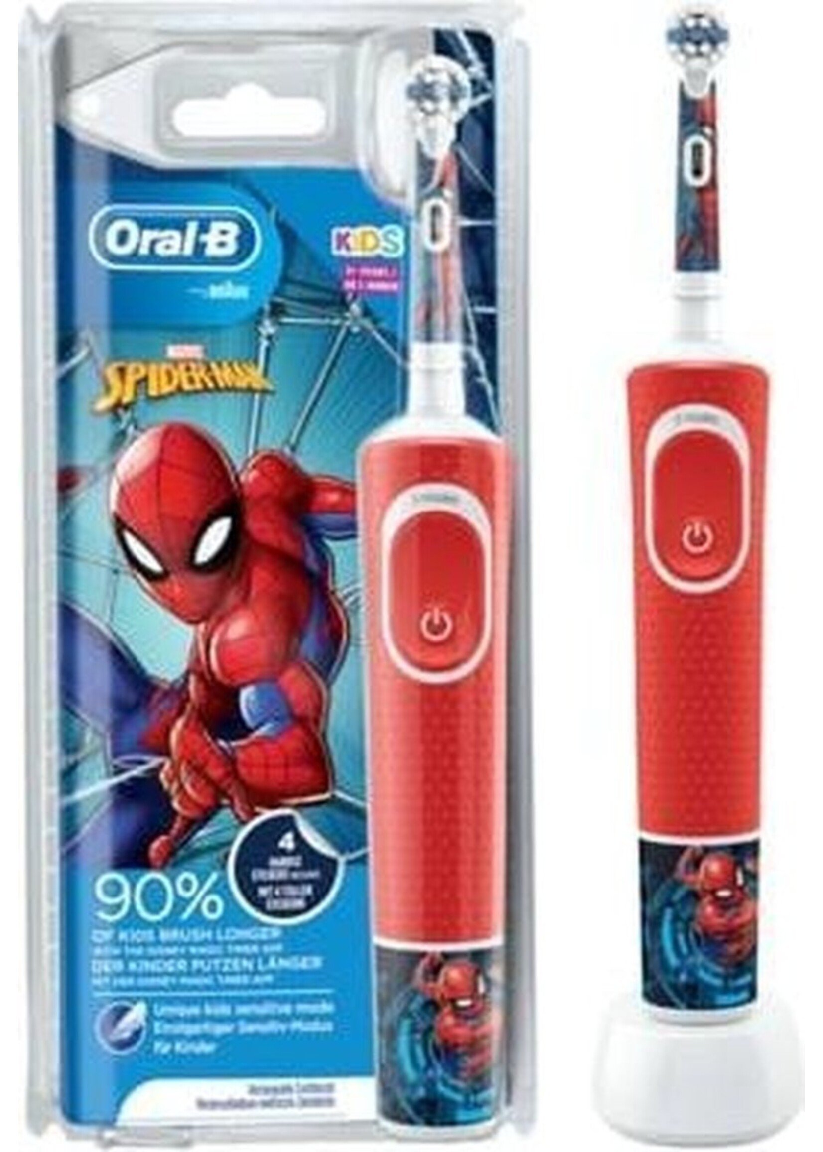 Oralb Braun Oral-B Kids Spider-Man Elektrische Tandenborstel