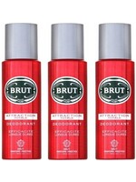 Brut Attraction Totale Deodorant Spray - 3 Pack