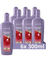 Andrélon Levendige Kleur Shampoo - 6 x 300 ml - Voordeelverpakking