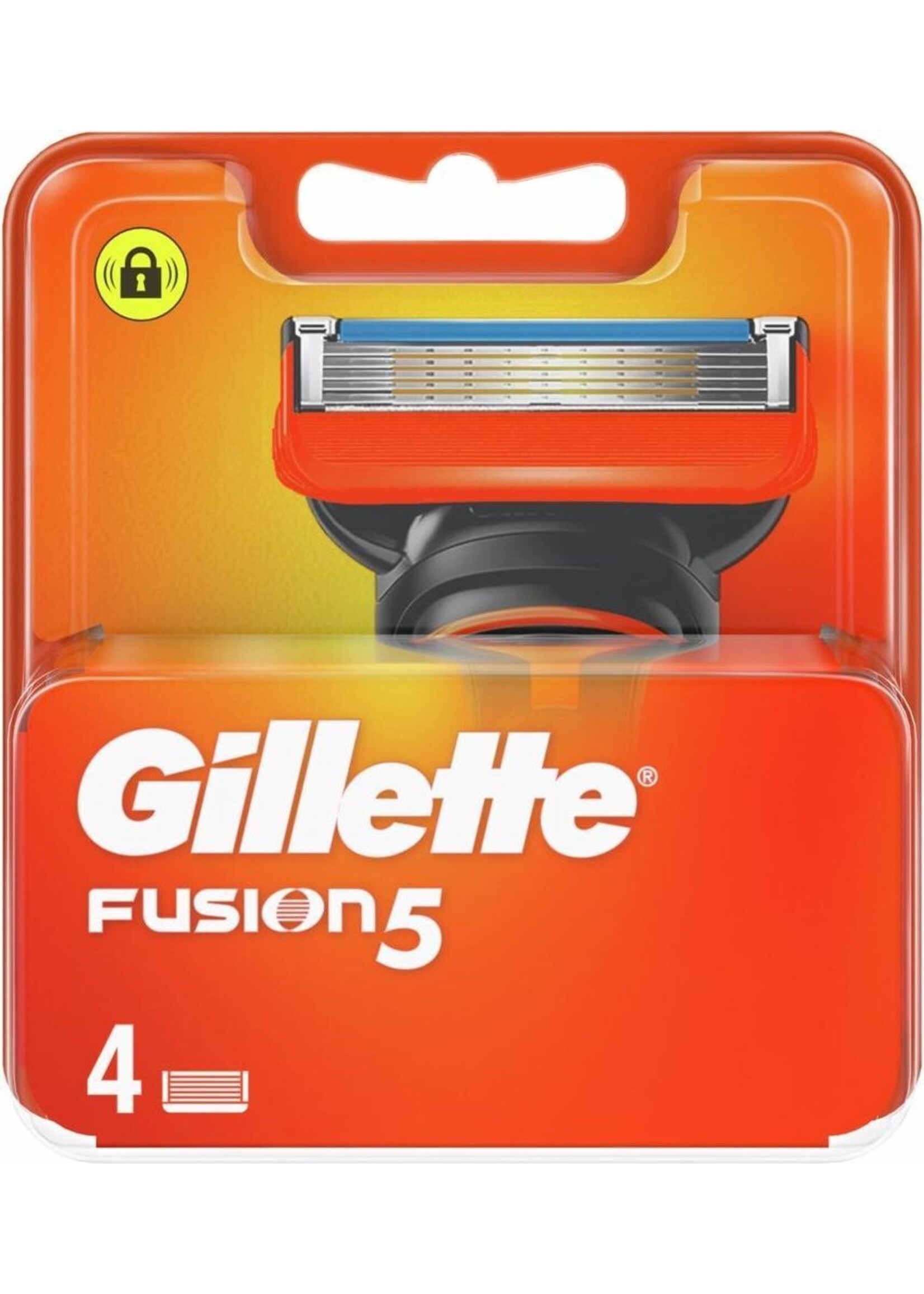 GILLETTE Gillette Fusion5 - Scheermesjes/Navulmesjes - 4 Stuks