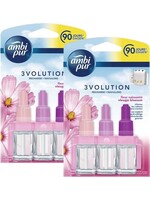 Ambi Pur - 3Volution - Luchtverfrisser navulling - Vleugje bloesem - 2 x 20 ml