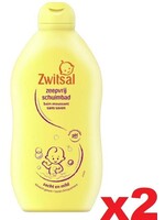 ZWITSAL Schuimbad Zeepvrij - Houdt De Huid Zacht & Beschermt Tegen Uitdrogen - 400ml x 2