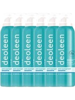 Deoleen Deodorant Spray Gevoelige Huid - Deodorant - 6x 150 ml - Voordeelverpakking