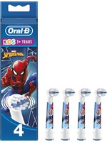 Oralb Braun Oral-B Kids Opzetborstels Met Marvel Spider-Man-figuren, 4 Stuks