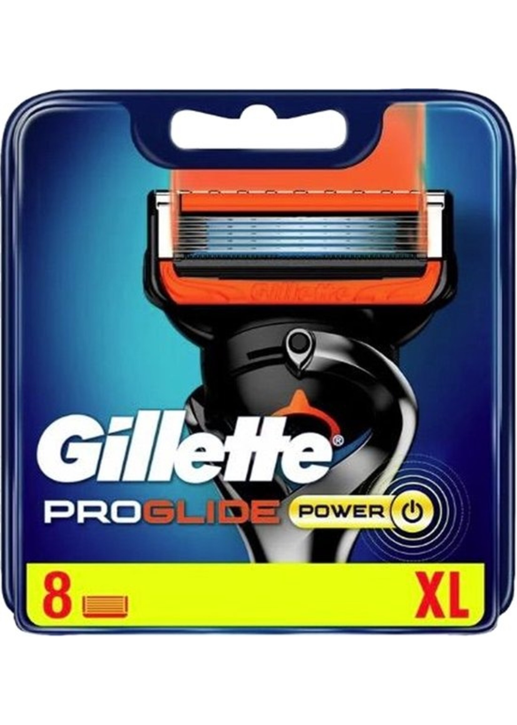 GILLETTE Gillette ProGlide Power - Scheermesjes Voor Mannen - 8 Navulmesjes